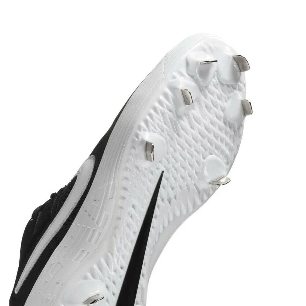 Nike Alpha Huarache Elite 2 Low Baseball Cleats Black/White AJ6873-001 7.5